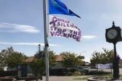 Stop the Violence Flag